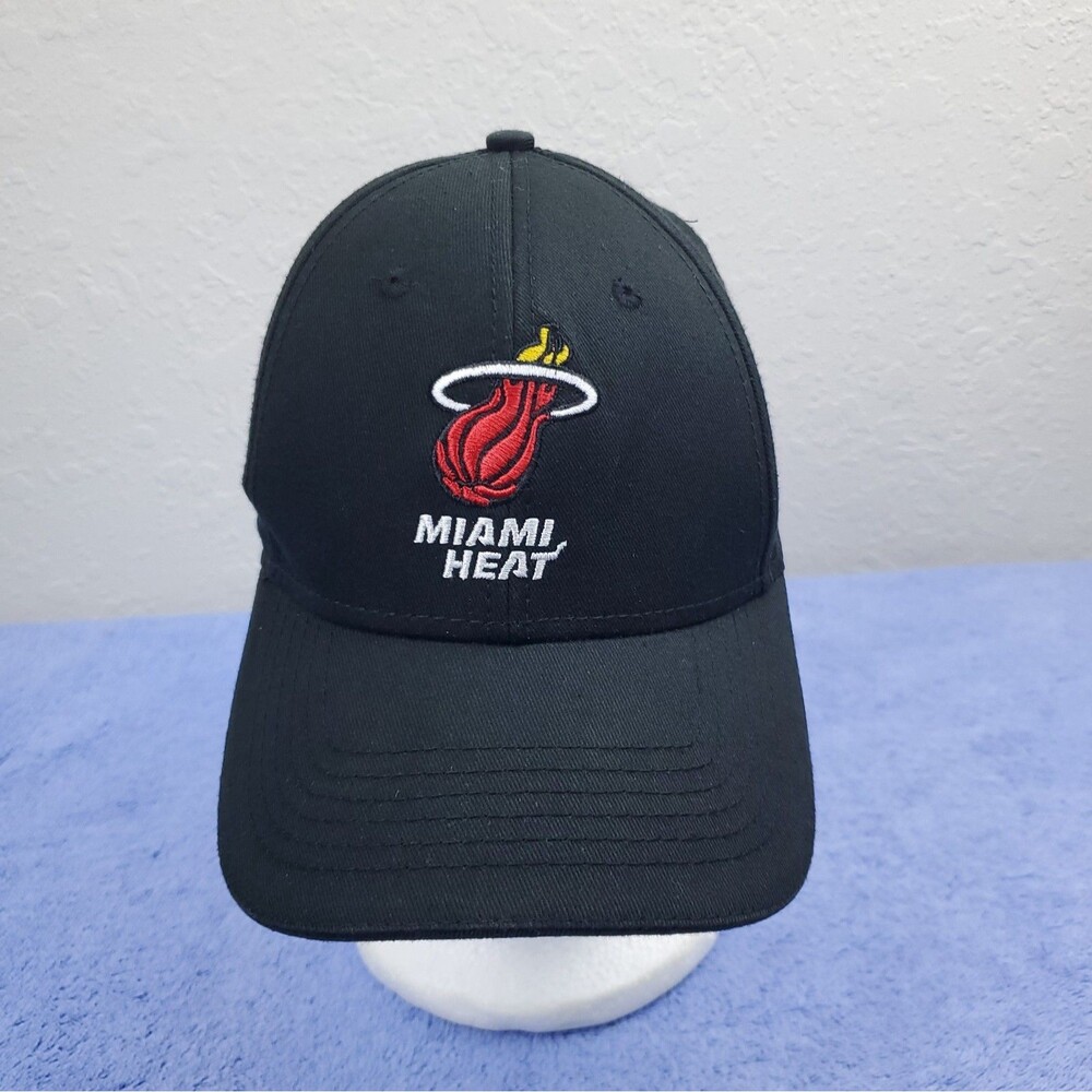 Miami Heat BMW NBA Hat Strapback Black Adjustable